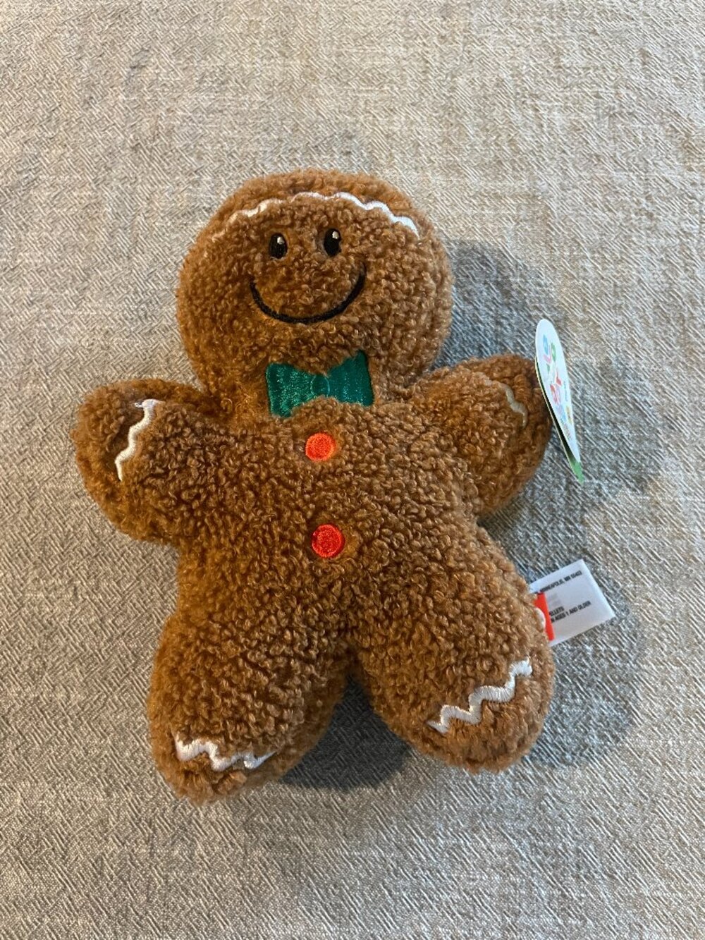 NWT! Target Giggle Scape Gingerbread Man Plush 9" x 7"